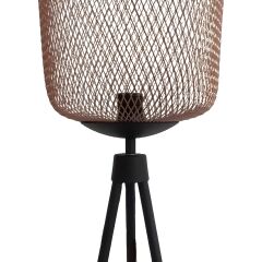 Mate Serisi Bronz Metal Abajur