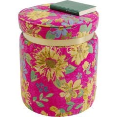 Stool Flower Fever Pink Ø39cm