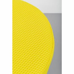 Stool Jody Yellow Mesh Black Tabure