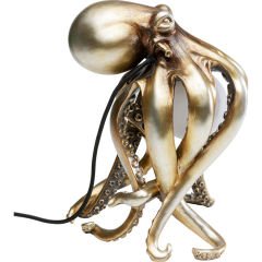 Animal Octopus Poliresin Masa Lambası