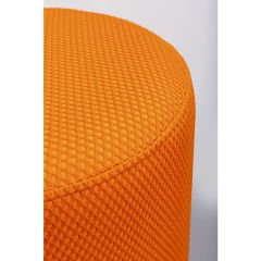 Stool Jody Orange Mesh Black Tabure