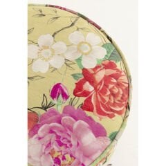 Stool Flower Fever Yellow Ø39cm