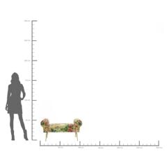 Bench Wing Flower Fever Yellow 100cm