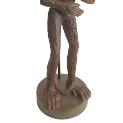 Monkey Kahverengi Polyester Abajur