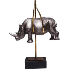 Hanging Rhino Dekoratif Obje