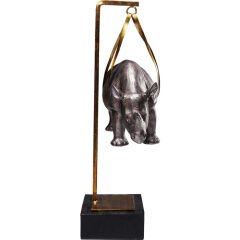 Hanging Rhino Dekoratif Obje