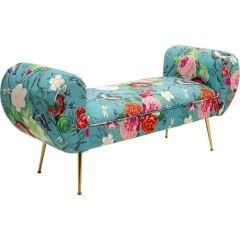 Bench Trono Flower Fever Blue 140cm