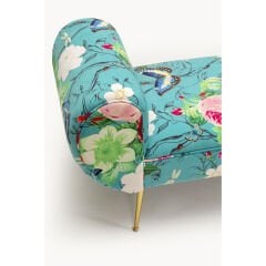 Bench Trono Flower Fever Blue 140cm