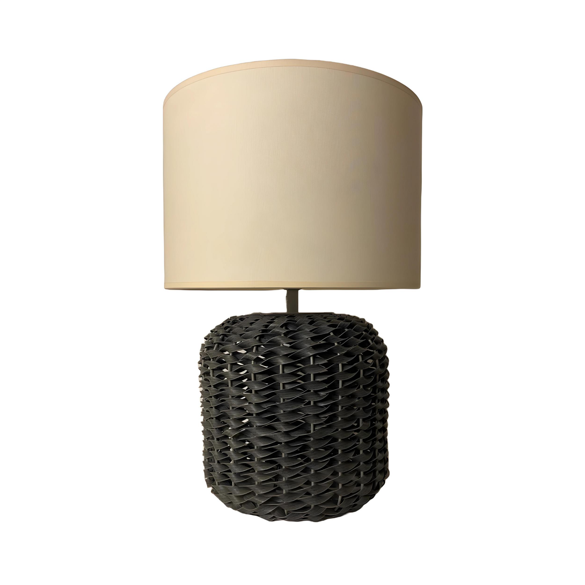 Elena Antrasit Rattan Abajur