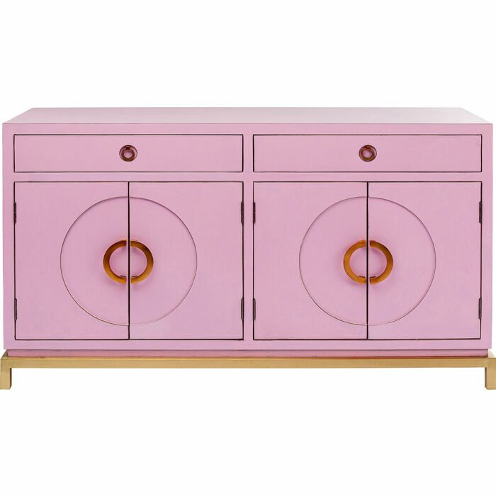 Disk Pembe Büfe