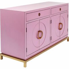 Disk Pembe Büfe