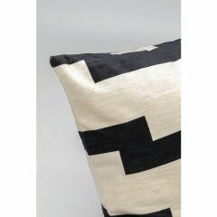 Abstract Edges Polyester Kırlent 45x45 cm
