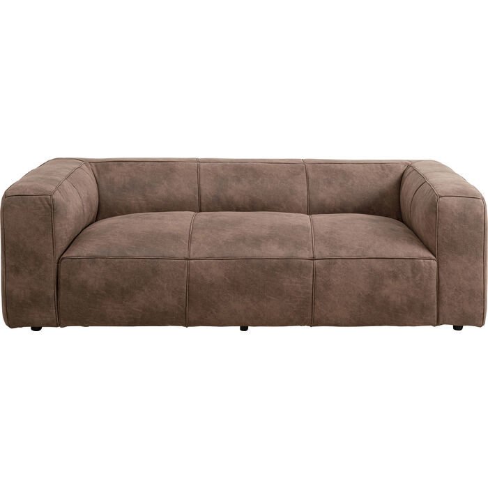 Cubetto Taupe Üçlü Kanepe 220cm