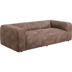 Cubetto Taupe Üçlü Kanepe 220cm