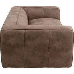 Cubetto Taupe Üçlü Kanepe 220cm