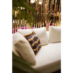 Flamingo Fringe Polyester Kırlent 45x45 cm