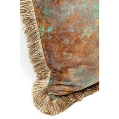 Antique Fringe Polyester Kırlent 45x45 cm