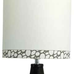 Ethan Kahverengi Ahşap Abajur