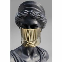 Busto Maskeli Kadın Dekoratif Obje