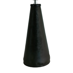 Ethan Kahverengi Konik Ahşap Abajur