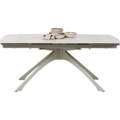 Extension Table Lana Greige 180(40+40)x90cm
