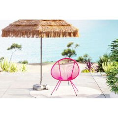 Armchair Acapulco Mono Pink