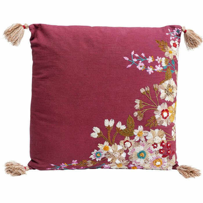 Cushion Embroidery Blossom Yer Minderi 50x50 cm