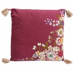 Cushion Embroidery Blossom Yer Minderi 50x50 cm