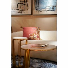 Cushion Embroidery Blossom Yer Minderi 50x50 cm