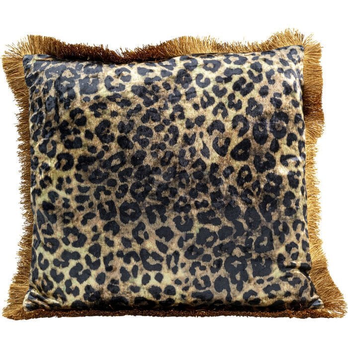 Leo Püsküllü Polyester Kırlent 45x45 cm