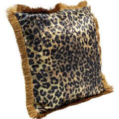 Leo Püsküllü Polyester Kırlent 45x45 cm