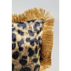 Leo Püsküllü Polyester Kırlent 45x45 cm