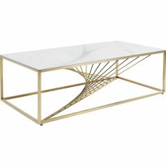 Art Marble Cam Orta Sehpa