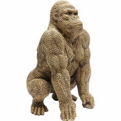 Gorilla GoldDekoratif Obje 46cm