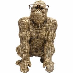 Gorilla GoldDekoratif Obje 46cm