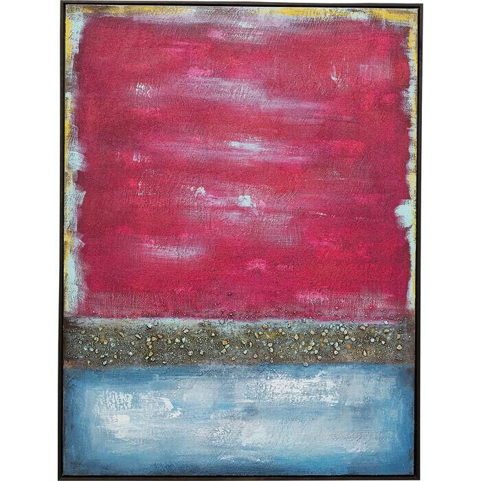 Canvas Picture Vista Red 90x120cm