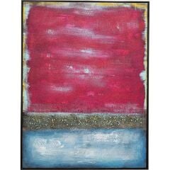 Canvas Picture Vista Red 90x120cm
