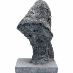 Thinking Gorilla Head Dekoratif Obje
