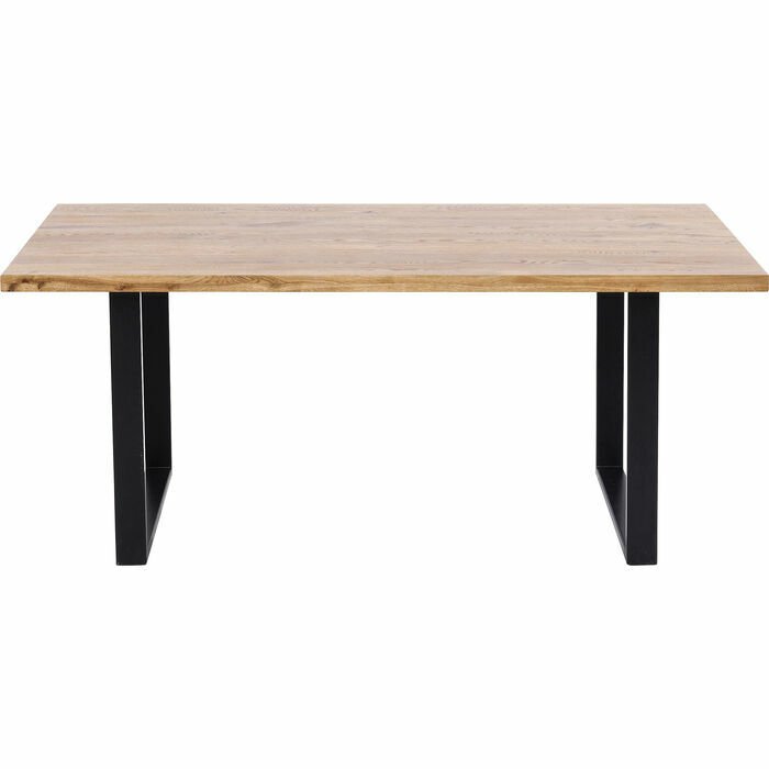 Jackie Oak Black Masif Yemek Masası 160x80 cm