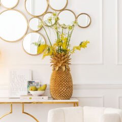 Pineapple Porselen Vazo