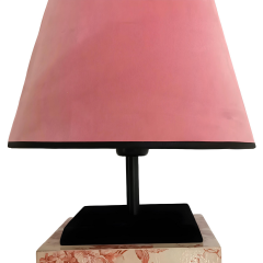 Dacy Çiçek Baskılı Polyester Abajur