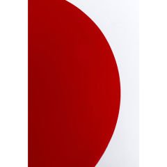 Domero Checkers Red MDF Yan Sehpa