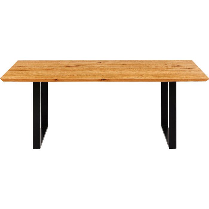 Symphony Oak Black Masif Yemek Masası