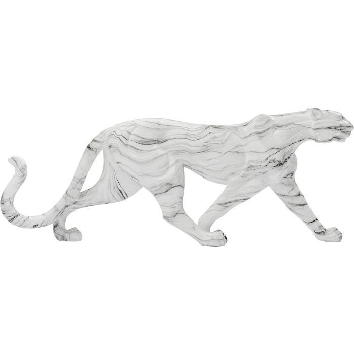 Leopard Marble Fiberglas Dekoratif Obje