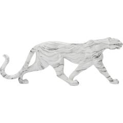 Leopard Marble Fiberglas Dekoratif Obje