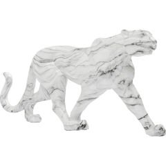 Leopard Marble Fiberglas Dekoratif Obje
