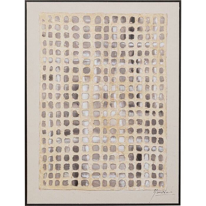 Framed Picture Glitter Curtain 120x90cm
