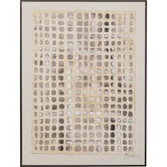 Framed Picture Glitter Curtain 120x90cm