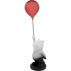 Deco Figurine Balloon Hippo 69cm