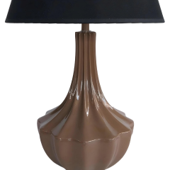 Gale Kahverengi Polyester Abajur
